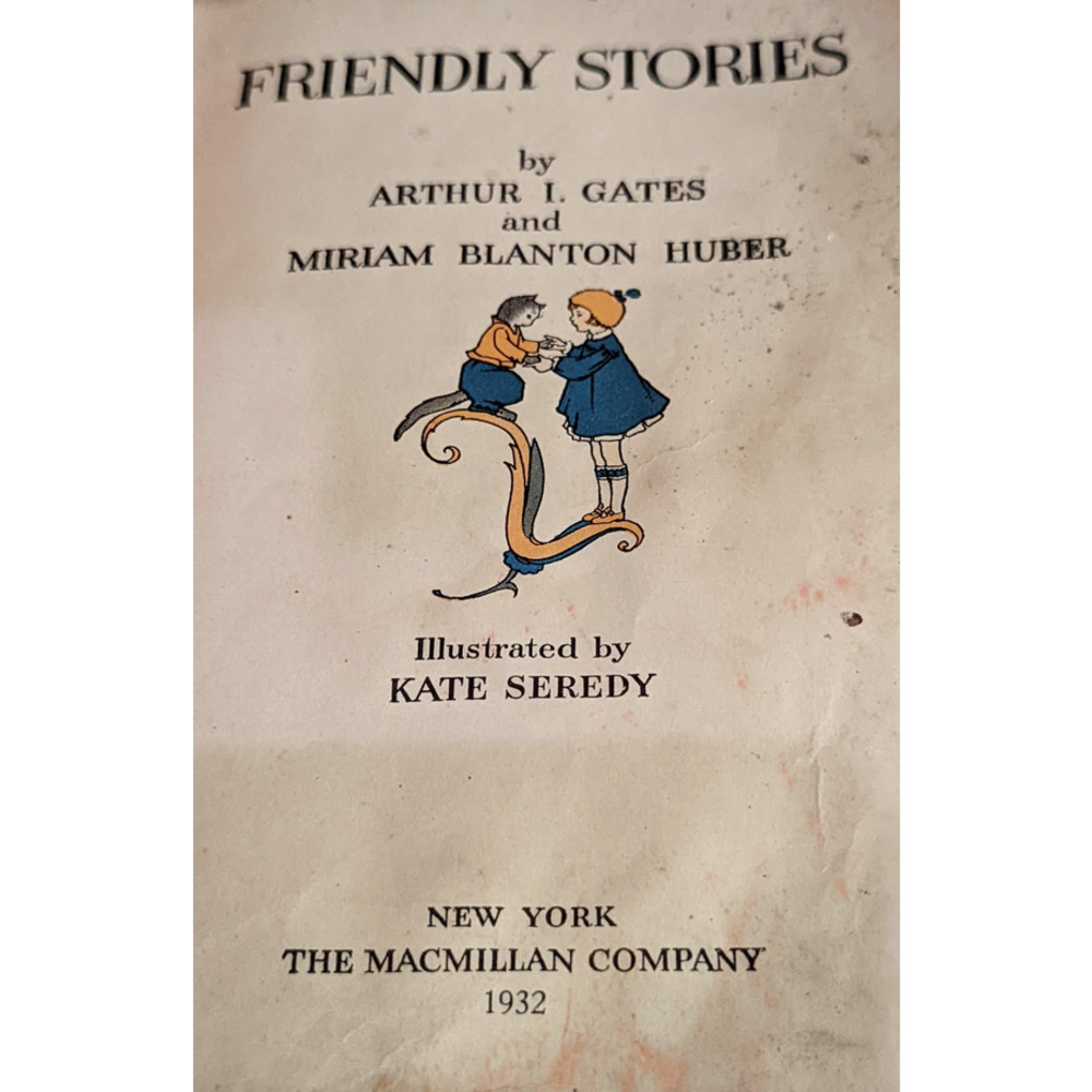 1932 Vintage Children's Book